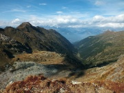 62 Valle del Livrio con Alpi Retiche sullo sfondo